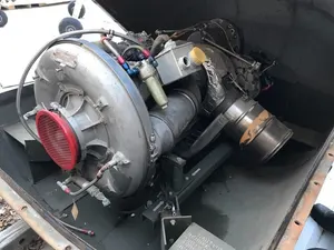 Turbine Jet Engine Boeing T50 Bo8  Shaft And Turbine.